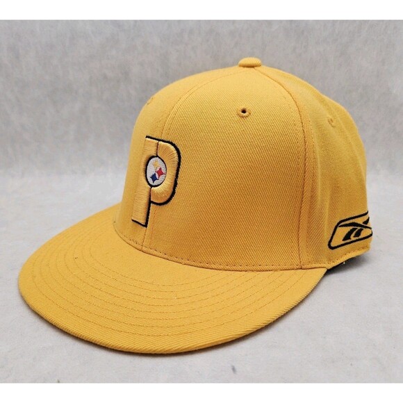 NWT VTG Pittsburgh Steelers Football Reebok Fitted Size 7 ½ Hat Cap NFL - Picture 3 of 7